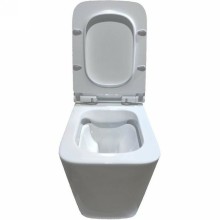 Унитаз Cerutti SPA Maiella Aria MW CT9164 подвесной Белый матовый с сиденьем Микролифт