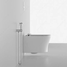 Унитаз Cerutti SPA Adige Aria MW CT9245 подвесной Белый матовый с сиденьем Микролифт