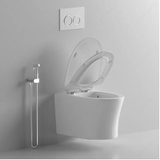 Унитаз Cerutti SPA Adige Aria MW CT9245 подвесной Белый матовый с сиденьем Микролифт