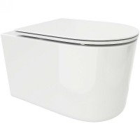 Унитаз Cerutti SPA Tanaro Aria MW CT9236 подвесной Белый матовый с сиденьем Микролифт