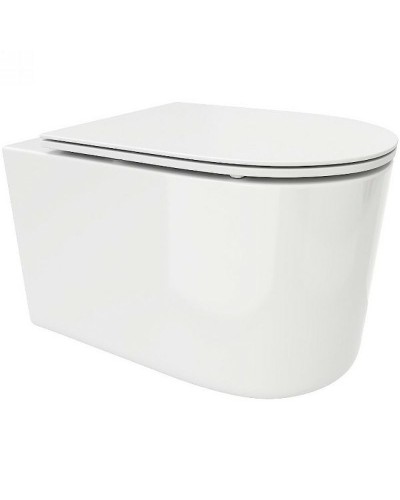 Унитаз Cerutti SPA Tanaro Aria MW CT9236 подвесной Белый матовый с сиденьем Микролифт