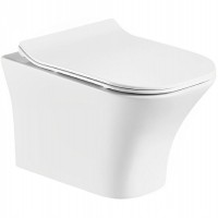 Унитаз Cerutti SPA Vettore Aria MW CT9242 подвесной Белый матовый с сиденьем Микролифт