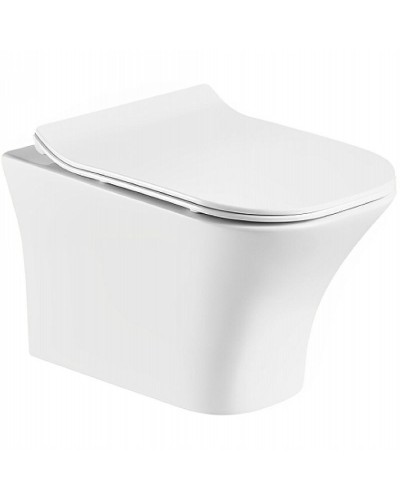 Унитаз Cerutti SPA Vettore Aria MW CT9242 подвесной Белый матовый с сиденьем Микролифт