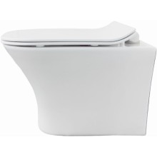 Унитаз Cerutti SPA Vettore Aria MW CT9242 подвесной Белый матовый с сиденьем Микролифт