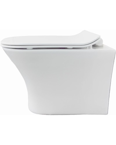 Унитаз Cerutti SPA Vettore Aria MW CT9242 подвесной Белый матовый с сиденьем Микролифт