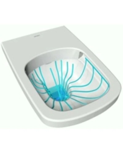 Подвесной безободковый унитаз Duravit P3 Comforts 2561090000