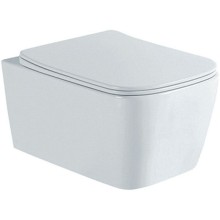 Комплект унитаза Aquatek Либра New AQ1148N-00 с сиденьем Микролифт и инсталляцией Jacob Delafon E29025-NF+E4316-CP с клавишей смыва Хром