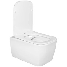 Комплект унитаза Aquatek Либра New AQ1148N-00 с инсталляцией Tece Profil 9400412 с сиденьем Микролифт и клавишей смыва Хром глянцевый