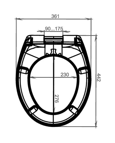 Комплект унитаза с инсталляцией Jacob Delafon Brive E21733RU-00 с сиденьем Микролифт и клавишей смыва Хром