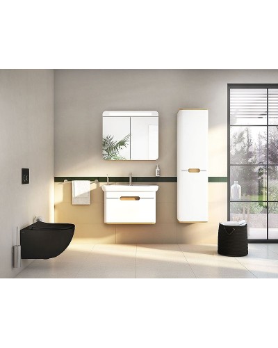 Унитаз Vitra Sento Rim-ex 7748B083-0101 подвесной Черный матовый без сиденья