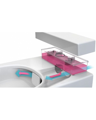 Унитаз биде Vitra Nest 5176B003-6233 подвесной с сиденьем Микролифт