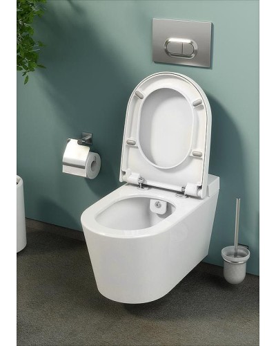 Унитаз биде Vitra Nest 5176B003-6233 подвесной с сиденьем Микролифт