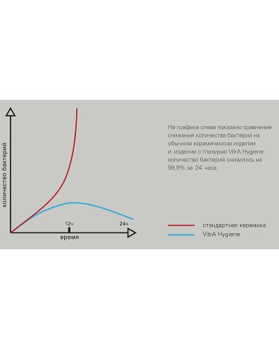 Унитаз биде Vitra Nest 5176B003-6233 подвесной с сиденьем Микролифт