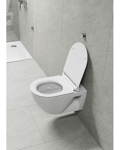 Унитаз GSI Pura Eco 880711 подвесной без сиденья