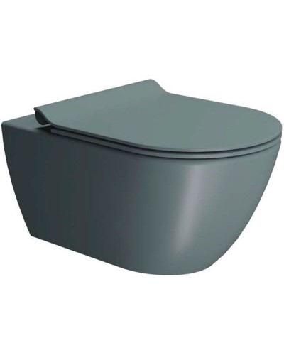 Унитаз GSI Pura 881504 подвесной Agave opaco без сиденья