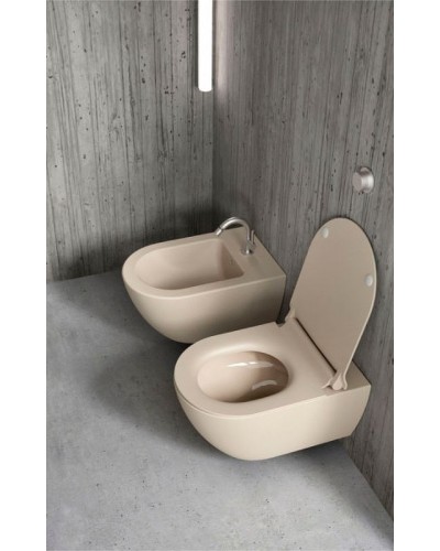 Унитаз GSI Pura 881508 подвесной Creta opaco без сиденья