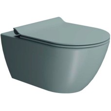 Унитаз GSI Pura 881515 подвесной Ghiaccio opaco без сиденья