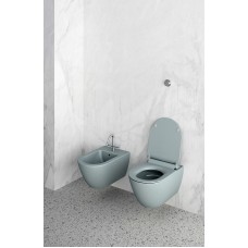 Унитаз GSI Pura 881515 подвесной Ghiaccio opaco без сиденья