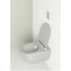 Унитаз GSI Pura 881517 подвесной Cenere opaco без сиденья