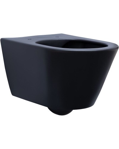 Унитаз Aquanet Lake WB 316462 подвесной Черный матовый без сиденья