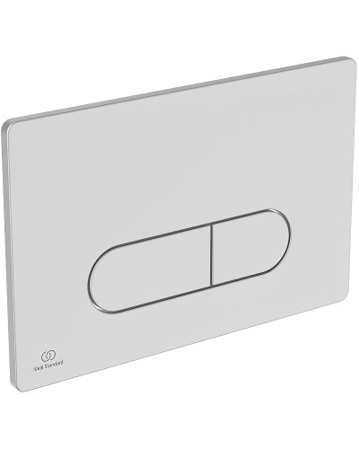 Комплект унитаза с инсталляцией Ideal Standard Tesi Rimless TT00003/115JG с сиденьем Микролифт и клавишей смыва Хром матовый