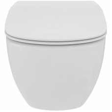 Комплект унитаза с инсталляцией Ideal Standard Tesi Rimless TT00003/121A6 с сиденьем Микролифт и Черной матовой клавишей смыва