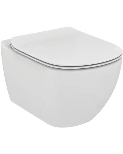 Комплект унитаза с инсталляцией Ideal Standard Tesi Aqua Blade TT00002/115A6 с сиденьем Микролифт и Черной матовой клавишей смыва