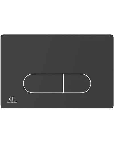 Комплект унитаза с инсталляцией Ideal Standard Tesi Aqua Blade TT00002/115A6 с сиденьем Микролифт и Черной матовой клавишей смыва