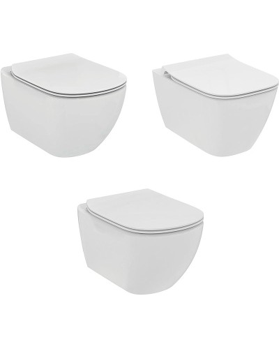 Комплект унитазов Ideal Standard Tesi TT00004 с сиденьем Микролифт
