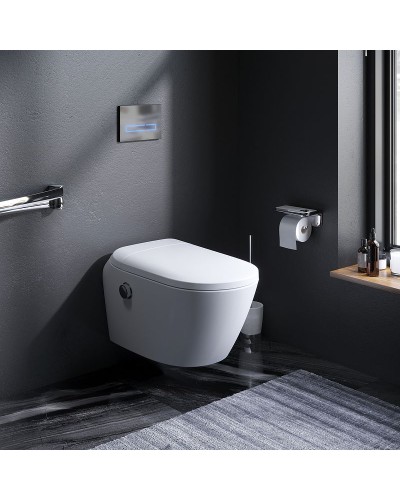 Унитаз-биде AM.PM Sensation CCC301700SC подвесной с сиденьем Микролифт