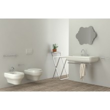 Унитаз Azzurra Charme CHVKSP000000BI/(CHA100/SOSK bi) подвесной без сиденья