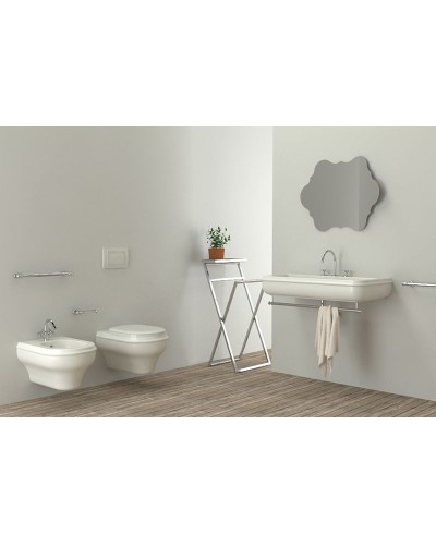 Унитаз Azzurra Charme CHVKSP000000BI/(CHA100/SOSK bi) подвесной без сиденья