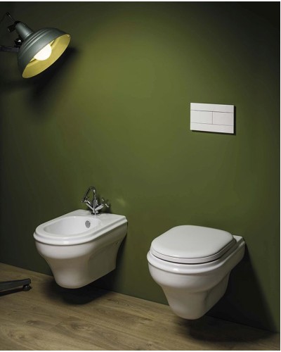 Унитаз Azzurra Charme CHVKSP000000BI/(CHA100/SOSK bi) подвесной без сиденья