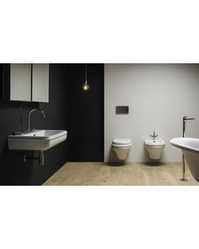 Унитаз Azzurra Charme CHVKSP000000BI/(CHA100/SOSK bi) подвесной без сиденья