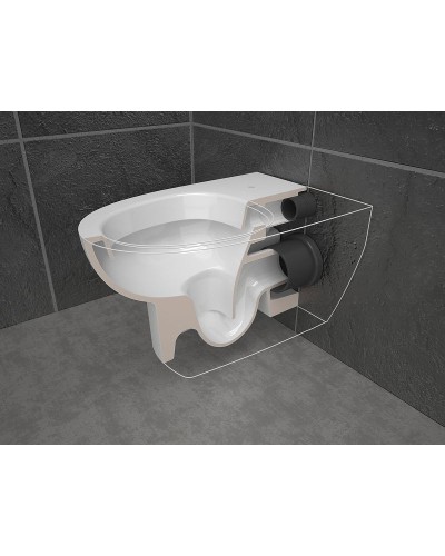 Унитаз Jacob Delafon Odeon Up E4705-00 подвесной без сиденья