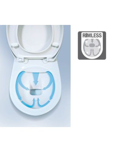 Унитаз Jika Dino rimless 2137.7.000.000.1 подвесной без сиденья