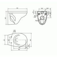 Подвесной унитаз с сиденьем микролифт Kolo Idol M1310002U