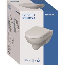 Подвесной унитаз с сиденьем Geberit Renova 500.802.00.1