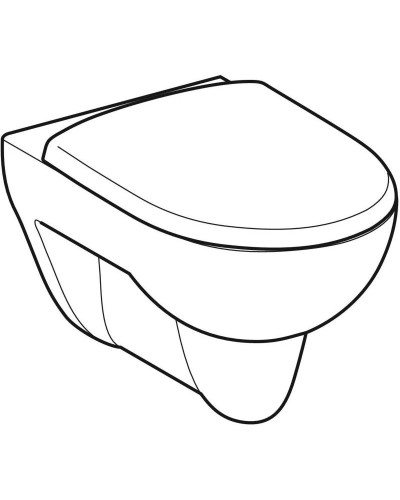 Подвесной унитаз с сиденьем Geberit Renova 500.802.00.1