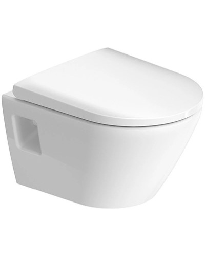 Подвесной безободковый унитаз Duravit D-Neo 2587090000