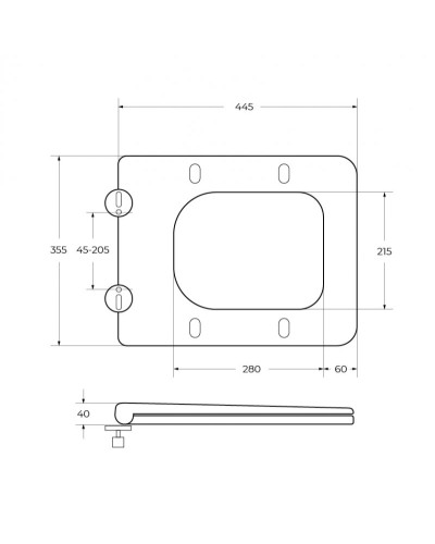 Унитаз подвесной безободковый с сиденьем дюропласт soft close BelBagno LUCE-TOR BB076CH-TOR/SC
