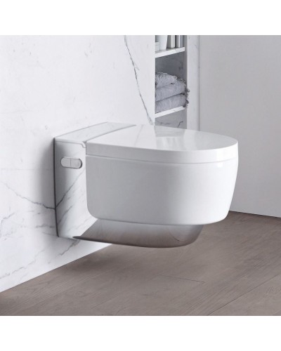 Унитаз биде Geberit AquaClean Mera Comfort 146.214.21.1 Белый альпин/Хром