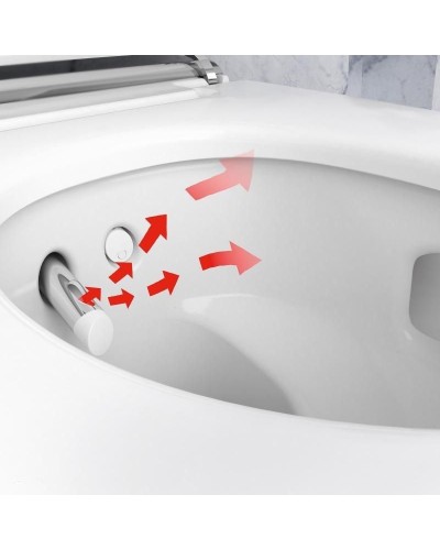 Унитаз биде Geberit AquaClean Mera Comfort 146.214.21.1 Белый альпин/Хром