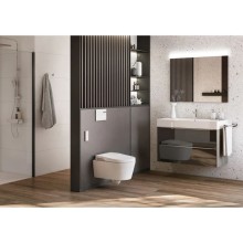 Подвесной безободковый унитаз с функцией биде Roca Inspira In-Wash 803060001
