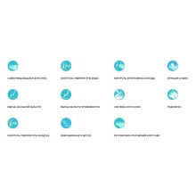 Подвесной безободковый унитаз с функцией биде Roca Inspira In-Wash 803060001