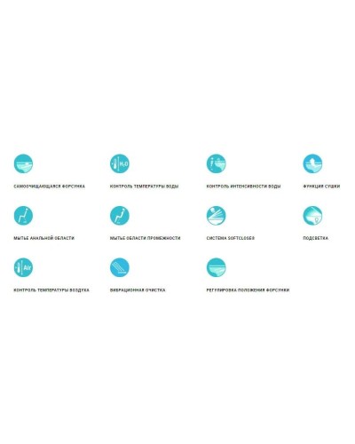 Подвесной безободковый унитаз с функцией биде Roca Inspira In-Wash 803060001