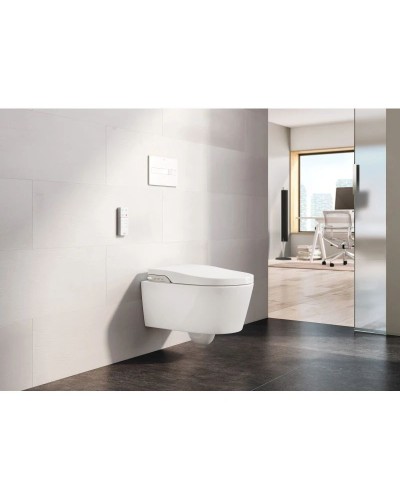 Подвесной безободковый унитаз с функцией биде Roca Inspira In-Wash 803060001
