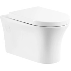 Подвесной безободковый унитаз BelBagno Ancona BB1224CHR-SM