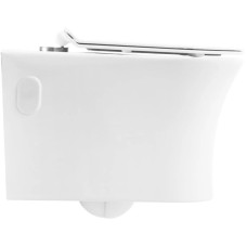 Подвесной безободковый унитаз BelBagno Ancona BB1224CHR-SM