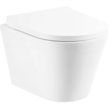 Подвесной безободковый унитаз BelBagno Flay-R BB506CH